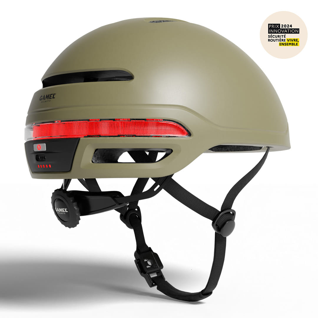 casque-gamel-helmets-urbain-avec-clignotants-intelligents-et-feu-stop-automatique-kaki-vert