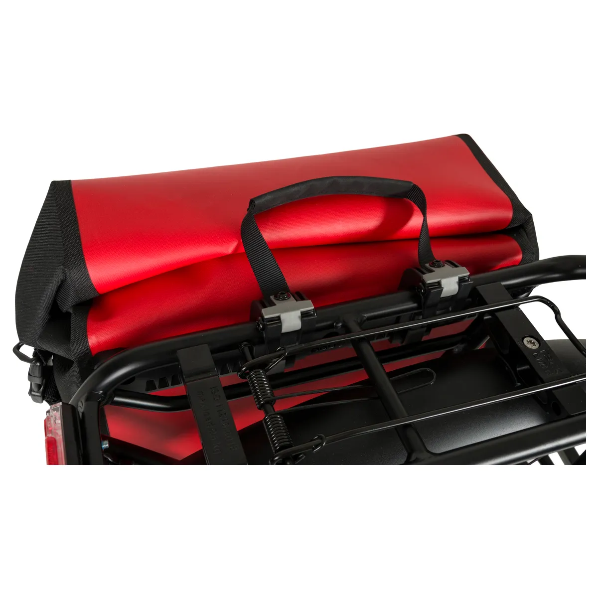 sacoche-velo-porte-bagage-arriere-single-shelter-large-agu-etanche-polyester-21-l-rouge