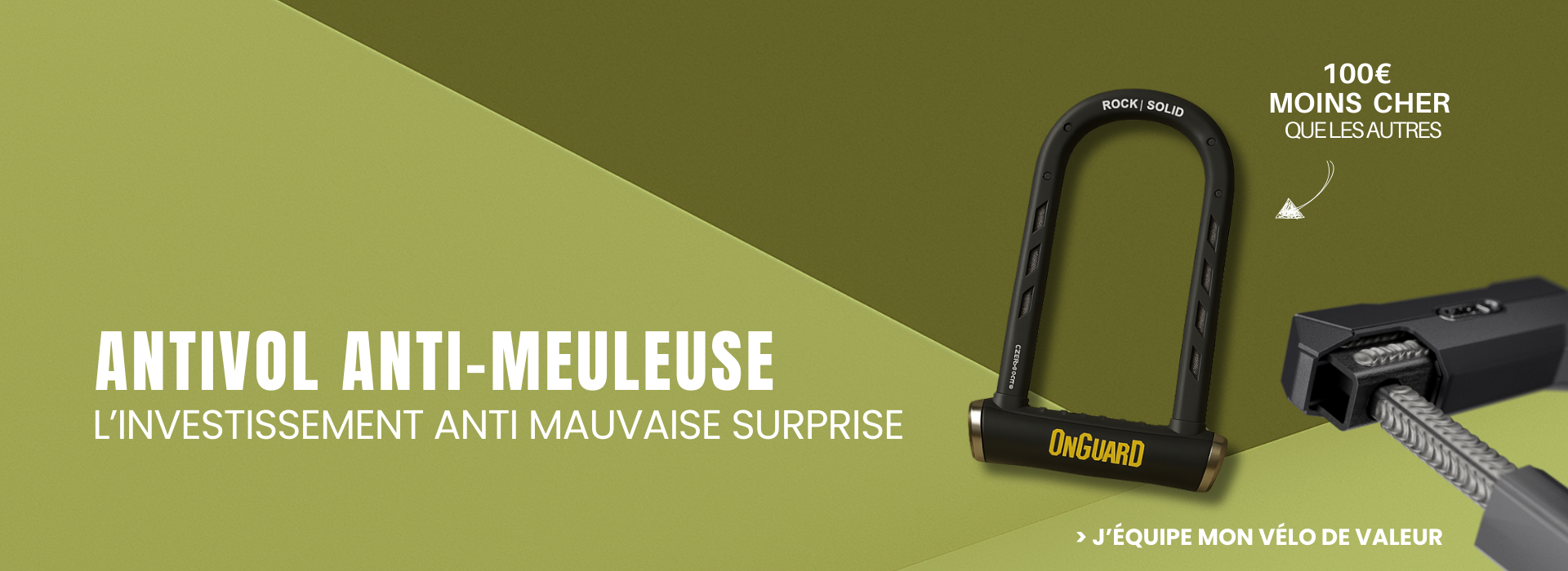 antivols anti meuleuse on guard rocksolid