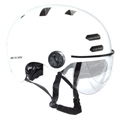 casque-blanc-mat-avec-ecran-transparent-exs