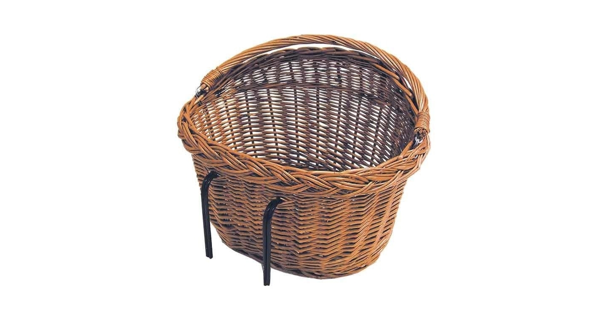 Panier De Vélo En Osier Tissé à Guidon Avant, Peti... – Grandado
