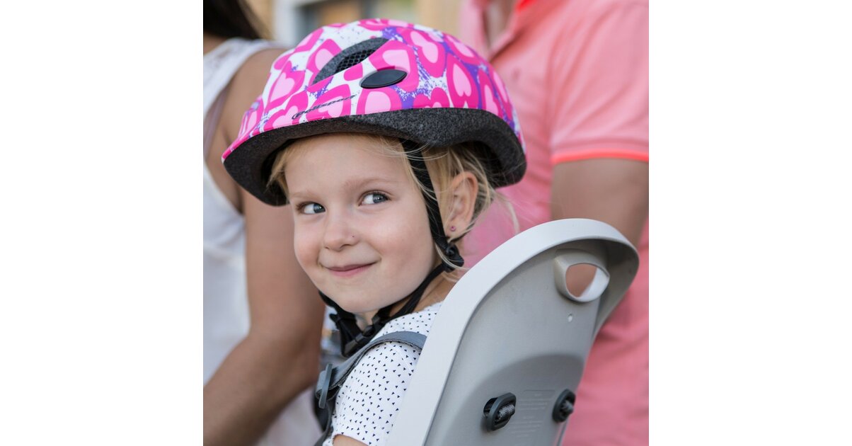 Polisport Helmet-Happy Rainbow Casque Bébé XXS 44/48 Cm - Léger 190g, Moustiquaire, 6 Aérations, Pour Vélo Tricycle