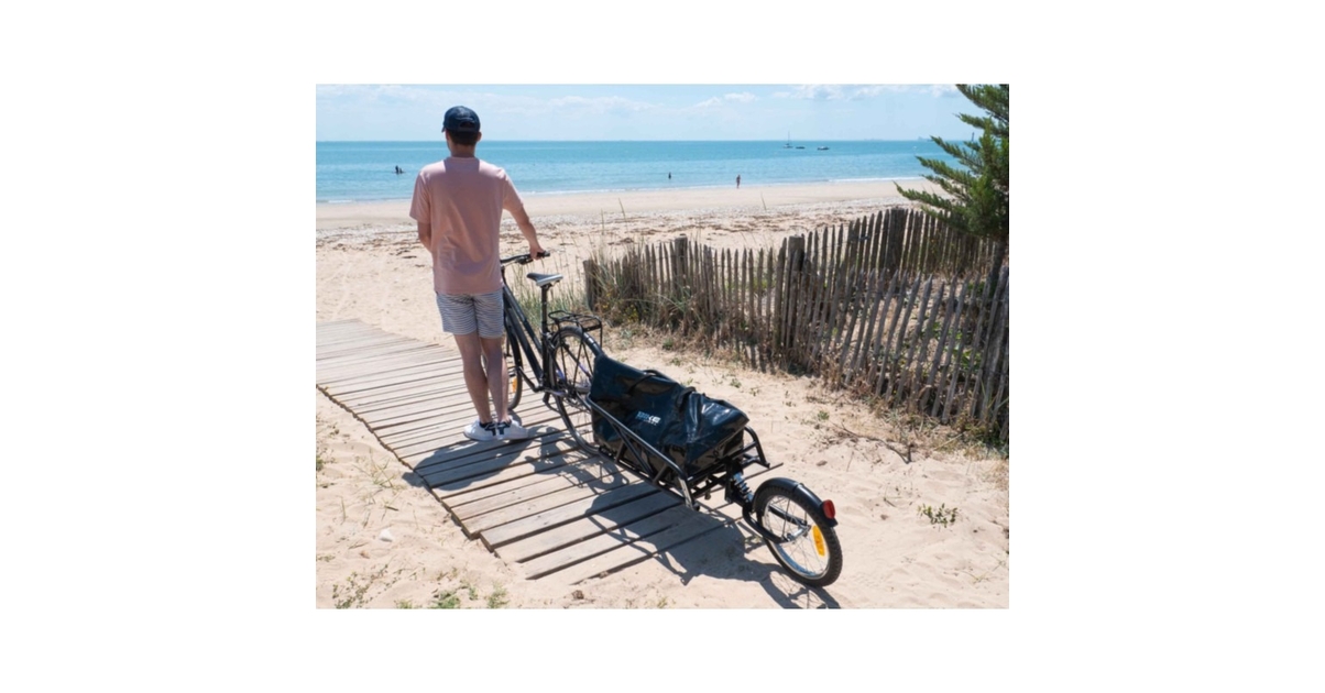 Remorque Bike Original Monoroue, AVEC suspension