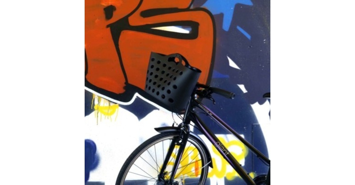 Panier de Vélo à Dégagement Rapide Résistant à l'Eau Panier en Fil Métallique Guidon avant Détachable Blanc