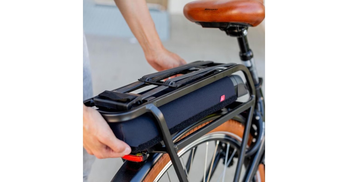 Aicharynic Housse de Protection pour Batterie de Vélo électrique Housse