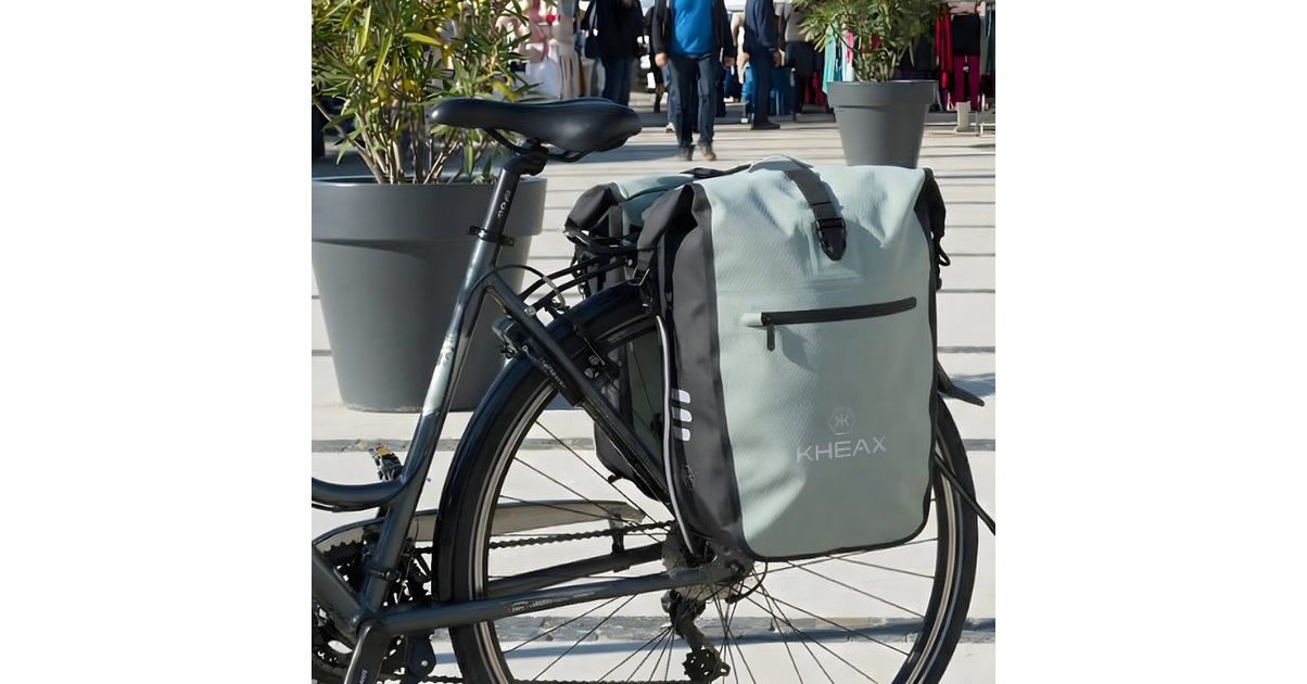 Siège Sacoche De Vélo Pliable Type Q - Porte-bagages Arrière Cargo - Aluminium, Neuf
