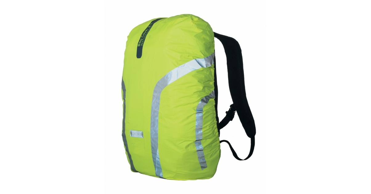 Couvre sac à dos imperméable jaune fluo