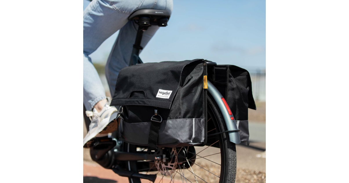 Sacoche porte bagage voyage à vélo 24L étanche IPX6, ADVT 900 ROCKRIDER