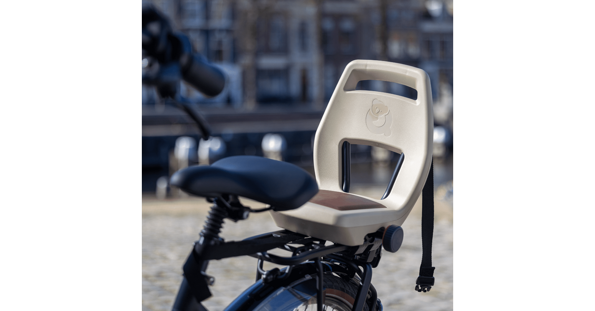 Selle Vélo Smarter – Style Rétro, Noir, Acier, Pour BMX