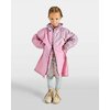 petit-poncho-de-pluie-velo-rose-cendre-motifs-guepard-reflechissants-fille-enfant-respirant-zip-double-ouverture