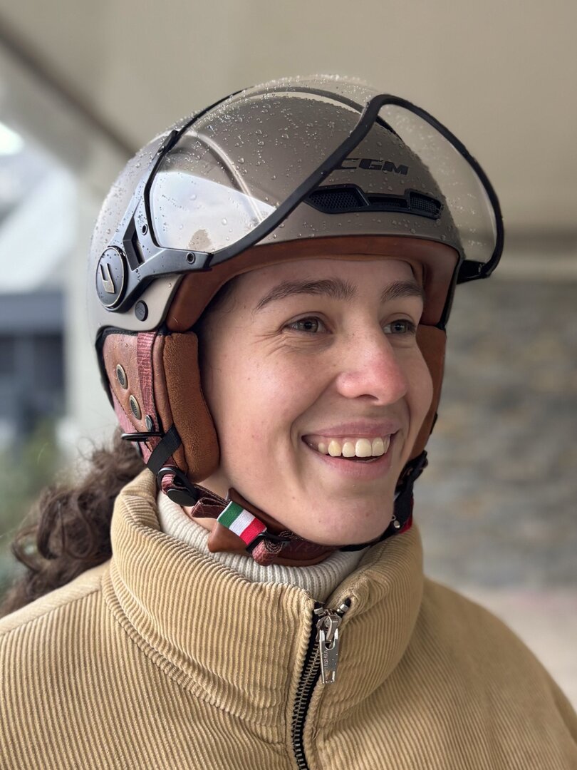 Casque De Ski Et Vélo CGM Ebi – Double Certification CE EN1078/1077, Visière Interchangeable, Intérieur Lavable – XS (53-54 Cm)