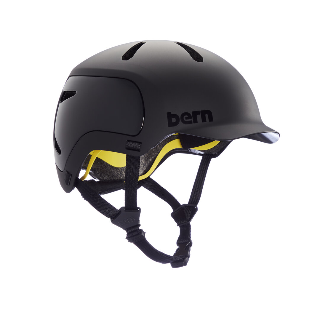 Bern Watts 2.0 MIPS Casque Vélo Mixte Noir Mat Taille M (55.5-59 Cm) - Protection Cérébrale Avancée Et Confort Toute L'Année