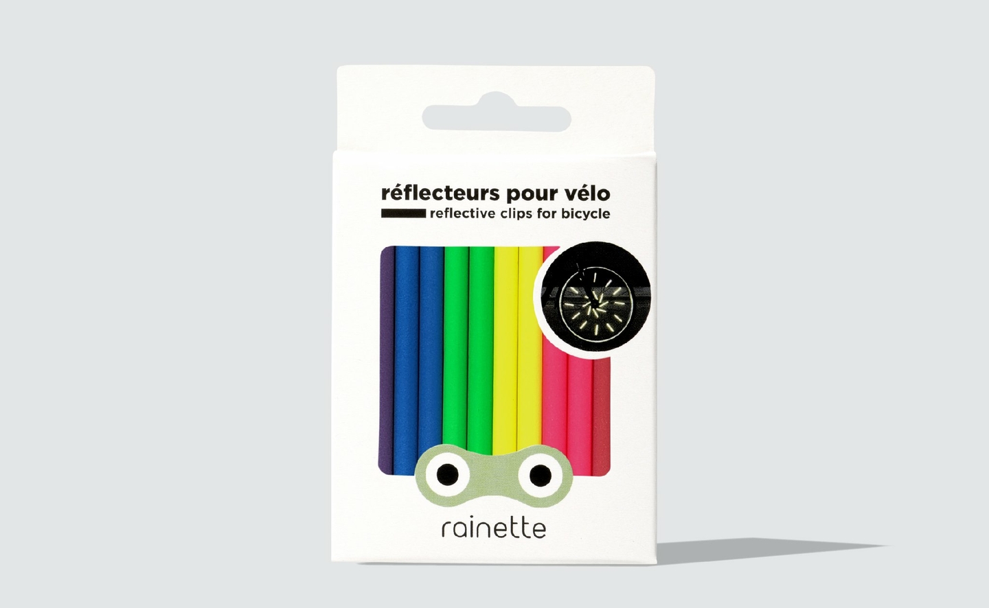 Yisscen Réflecteur de Rayon de Vélo, 12 Pack Etoile Colorée
