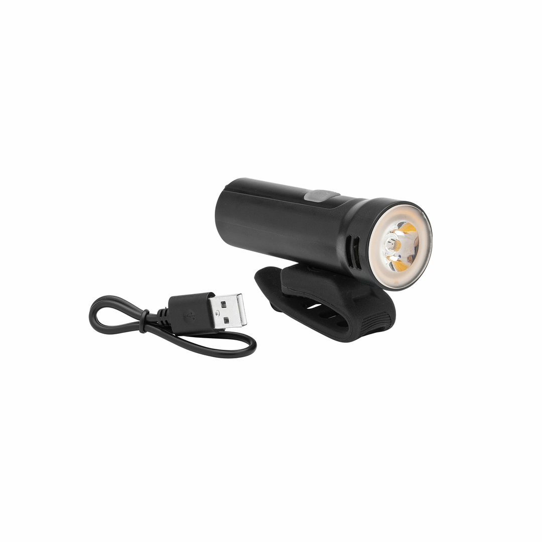 Eclairage vélo LED rechargeable puissant 320 Lumens, lampe torche