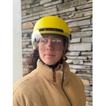 casque-velo-a-visiere-livall-jaune