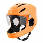 casque-velo-integral-orange-LED-arriere