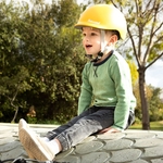 casque-de-velo-thousand-junior-jaune