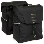 Double-sacoche-velo-40 litres-noire