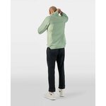 veste-ultra-legere-sport-velo-impermeable-respirante-sauge-vert-homme-dos-capuche-retractable
