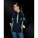 veste-sport-outdoor-jaune-bleue-marine-ultra-legere-respirante-details-reflechissants-femme