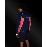 veste-sport-cyclisme-details-reflechissante-respirante-escapade-corail-bleue-homme-dos