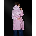 poncho-de-pluie-zippe-integral-impermeable-velo-rose-cendre-femme-motif-guepard-reflechissant-dos-nuit
