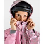 poncho-de-pluie-zippe-impermeable-velo-rose-femme-motif-guepard-reflechissant-grande-capuche-sur-casque