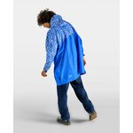 poncho-de-pluie-zippe-impermeable-velo-bleu-roi-homme-motif-guepard-reflechissant