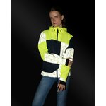 repop-light-veste-legere-velotaf-jaune-fluo-motifs-citron-impermeable-reflechissante-femme