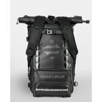 sac-a-dos-modulable-sacoche-velo-impermeable-cyclotourisme-noir-porte-bagage-face