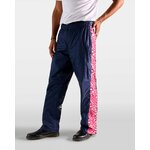 surpantalon-de-pluie-impermeable-velotaf-bleu-marine-rose-motif-guepard-homme