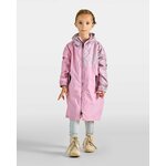 petit-poncho-de-pluie-velo-rose-cendre-motifs-guepard-reflechissants-fille-enfant-etanche