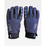 gants-velo-hiver-chauds-cuir-polaire-noirs-violets-reflechissants