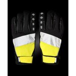 gants-hiver-velo-chauds-cuir-polaire-noirs-jaunes-reflechissants-nuit
