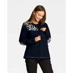 softshell-orso-bleue-marine-polaire-deperlante-velo-femme-face