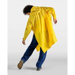 poncho-de-pluie-velo-motifs-graffiti-jaune-dos
