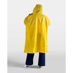 poncho-de-pluie-velo-jaune-motifs-graffiti-reflechissants-femme-dos