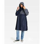 poncho-de-pluie-velo-motifs-graffiti-bleu-marine-capuche-homme