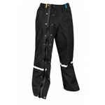 Pantalon pluie Hello Rain Storm 20K noir zip latéral