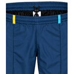 Pantalon pluie Hello Rain Storm 20K bleu foncé porté