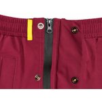 Pantalon pluie Hello Rain Storm 20K bordeaux porté