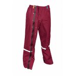 Pantalon pluie Hello Rain Storm 20K bordeaux surchaussures