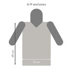 Poncho enfant Poule Party taille 6-9 ans