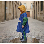 Pantalon de pluie enfant Poule Party Ash blue