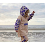 Poncho et pantalon de pluie Poule Party Blue Leo