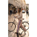 Pantalon de pluie femme Poule Party Blue Leo