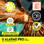Antivol U anti-sciage Auvray U Alarm Pro