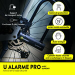 Antivol U Auvray U Alarm Pro avec support de transport