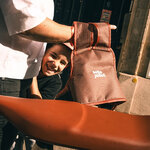 Harnais enfant installé sur la selle Jallot