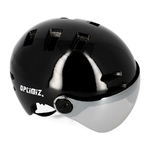 casque velo optimiz O380 noir brillant
